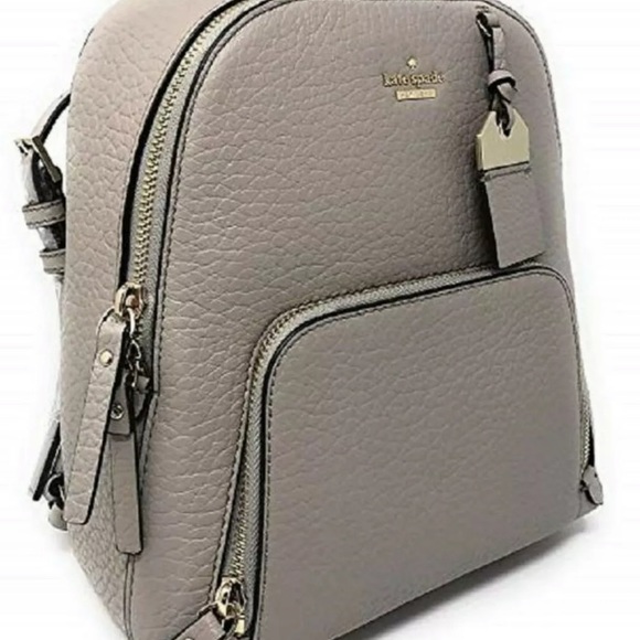 kate spade Bags Kate Spade Caden Carter Soft Taupe Gray Backpack